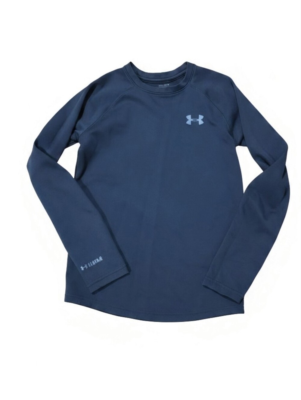 4.0 Baselayer Under Armour Youth Crewneck Long Sleeve - Black
